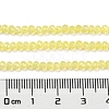 Baking Paint Transparent Glass Beads Strands DGLA-A034-J2mm-B07-5