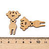 Printed Poplar Wood Pendants FIND-N005-74E-3