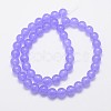 Natural & Dyed Malaysia Jade Bead Strands G-A146-8mm-A19-2