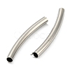 Non-Tarnish 304 Stainless Steel Tube Beads STAS-B047-27D-P-2