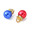 80Pcs 8 Colors ABS Plastic Charms KY-YW0001-29-3