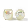 Opaque Acrylic Beads OACR-C009-01B-1