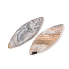 Natural Mexican Agate Pendants G-K381-18-2