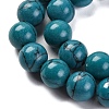 Synthetic Turquoise Beads Strands G-L605-G01-03A-4