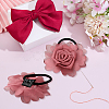 9Pcs 3 Colors Polyester Hair Accessories OHAR-GO0001-16-3