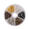 1 Box 120PCS 6 Colors Zinc Alloy Lobster Claw Clasps PALLOY-JP0003-NF-2