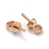 Brass Cup Peg Bails Pendants KK-Z018-01B-KCG-3