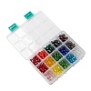 15 Colors Electroplate Glass Beads EGLA-JP0002-02B-8mm-3