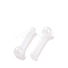 Hypoallergenic Bioceramics Zirconia Ceramic Round Ball Nose Bone Rings AJEW-Z014-03C-3