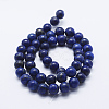 Natural Lapis Lazuli Beads Strands G-P348-01-2mm-2
