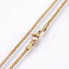 304 Stainless Steel Popcorn Chain Necklaces MAK-L015-23A-1