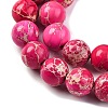 Dyed Natural Regalite/Imperial Jasper/Sea Sediment Jasper Beads Strands G-B124-C03-02-4
