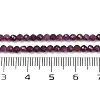 Natural Ruby Beads Strands G-C181-B06-02-5