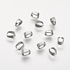 Tarnish Resistant 304 Stainless Steel Snap on Bails STAS-P104-03P-1