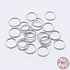 925 Sterling Silver Soldered Closed Jump Rings STER-F036-03P-1x4-3