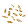 PandaHall Jewelry Brass Screw Clasps KK-PJ0001-03G-22