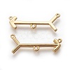 Brass Chandelier Component Links X-ZIRC-F098-24G-1