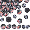 36Pcs 3 Styles Alloy Buttons FIND-OC0013-17-1