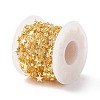 Brass Satellite Chains with Star Charms CHC-P009-05G-4
