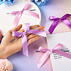 30Pcs 3 Colors Polyester Satin Bowknot for Ornament Accessories DIY-TA0010-77A-4