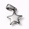 Tarnish Resistant 304 Stainless Steel Charms STAS-I127-067P-1