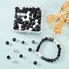 120Pcs 6 Style Natural & Synthetic Gemstone Round Beads Sets G-CJ0001-46-7