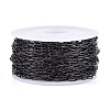 304 Stainless Steel Paperclip Chains CHS-F010-01B-B-01-3