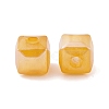 UV Plating Rainbow Iridescent Acrylic Beads PACR-C009-03C-2