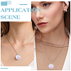 2Pcs 304 Stainless Stee Locket Pendants STAS-HY0002-24P-5