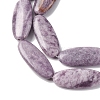 Natural Lepidolite/Purple Mica Stone Beads Strands G-F808-A01-01-4