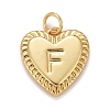 Rack Plating Golden Brass Pendants KK-E260-01G-F-1
