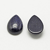 Synthetic Blue Goldstone Cabochons G-R417-13x18-34-2