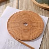 Flat Cowhide Leather Cord WL-GF0001-10B-01-4