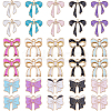 30Pcs 15 Styles Bowknot Alloy Enamel Pendants ENAM-DC0002-10-1