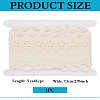 5 Yards Cotton Embroidery Flower Lace Ribbons SRIB-MA0001-04-2