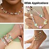 60Pcs 6 Styles Macaron Color Natural Shell Dyed Beads BSHE-CJ0001-13-7