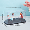 Transparent Plastic Building Block Model Display Boxes ODIS-WH0001-08-2