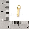 Rack Plating Brass with ABS Plastic Imitation Pearl Charms KK-B092-30I-G-3