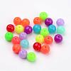 Fluorescent Acrylic Beads MACR-R517-8mm-M-2