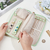 PU Leather Jewelry Zipper Bags ABAG-WH20001-41A-3