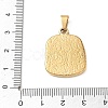 304 Stainless Steel Pendants SA-CBA34D4-03C-G-3