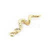 Brass Micro Pave Cubic Zirconia Pendants KK-M321-01D-G-2