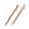 Iron Hair Bobby Pin Findings IFIN-F159-01LG-1