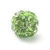 Rhinestone Pave Disco Ball Beads RB-TAC0002-02B-07-1