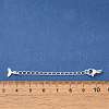 Brass Lobster Claw Clasps KK-K388-60S-3