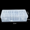 20 Slots Plastic Craft Organizer Case PW-WG35538-01-1