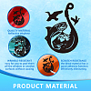 Plastic Reflective Vinyl Car Stickers STIC-WH0036-002-3