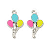 Alloy Enamel Pendants ENAM-B050-10P-3