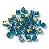 Electroplate Glass Beads EGLA-Z004-04A-04-1