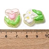 Transparent Resin Cabochons CRES-I046-09-4